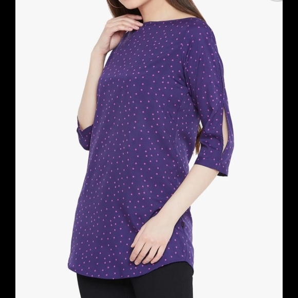 Casual Printed Top - Picture 4 of 9